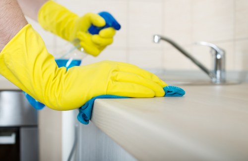 Example clearance in a typical Islington townhouse or apartment