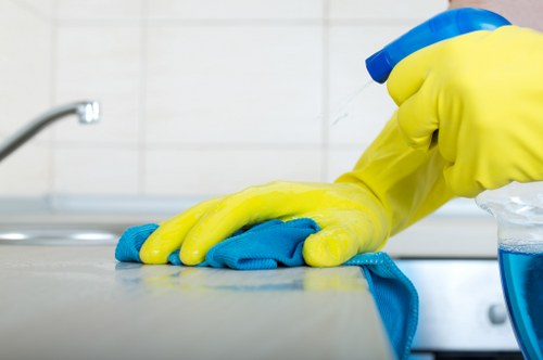 Well-maintained Islington home interior ready for regular cleaning