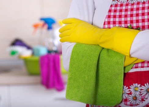 Professional house clearance preparation inside an Islington property